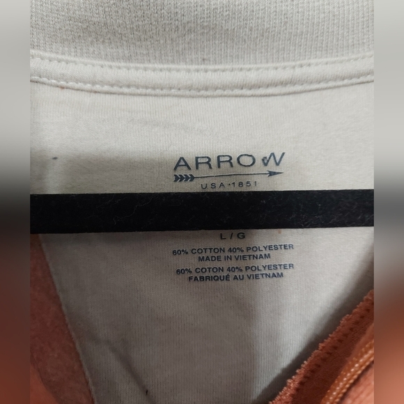 ARROW mens large Hoodie - Picture 2 of 4